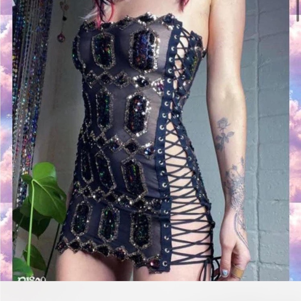 Disco Lemonade Euphoria High Dress